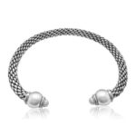 Torque Bangle Silver