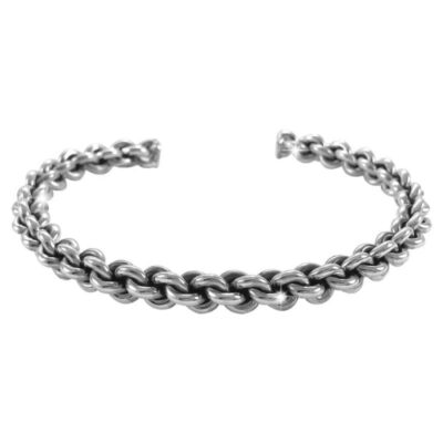 Silver Bangle Loop