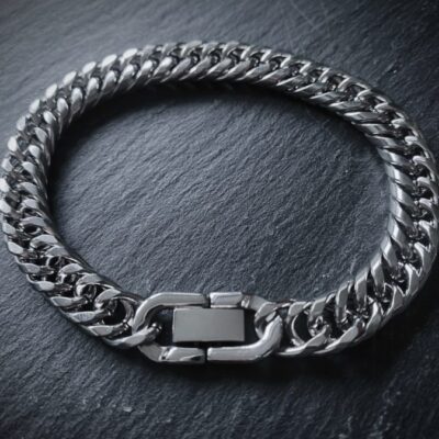 Mens Silver Bracelet