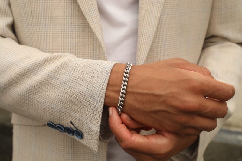 MENS SILVER BRACELET