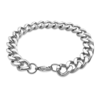 Mens Bracelet Silver