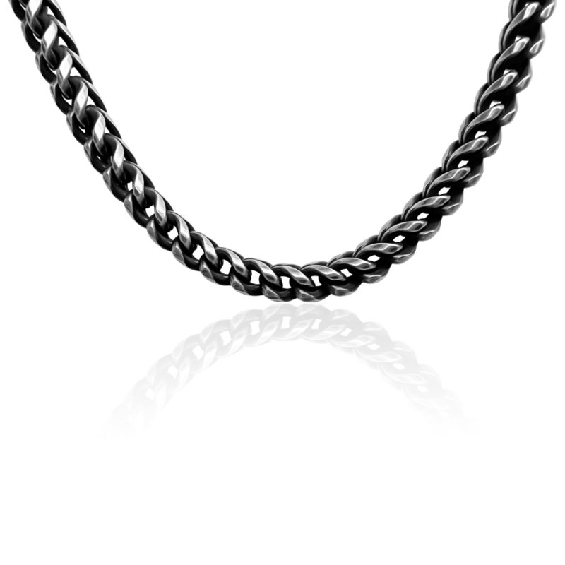 Gunmetal Chain Necklace