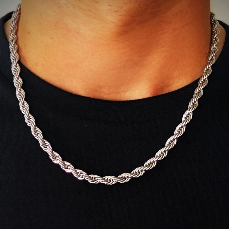 Silver Rope Chain