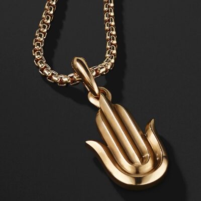 Hamsa Necklace Gold