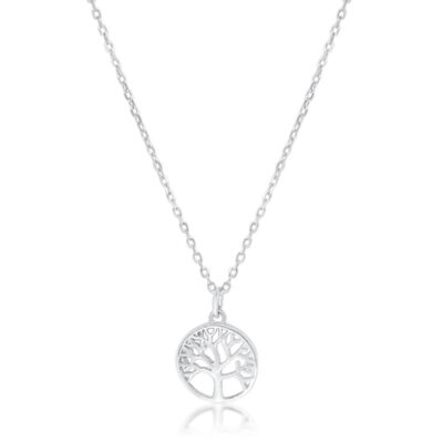 Tree of Life Necklace Silver