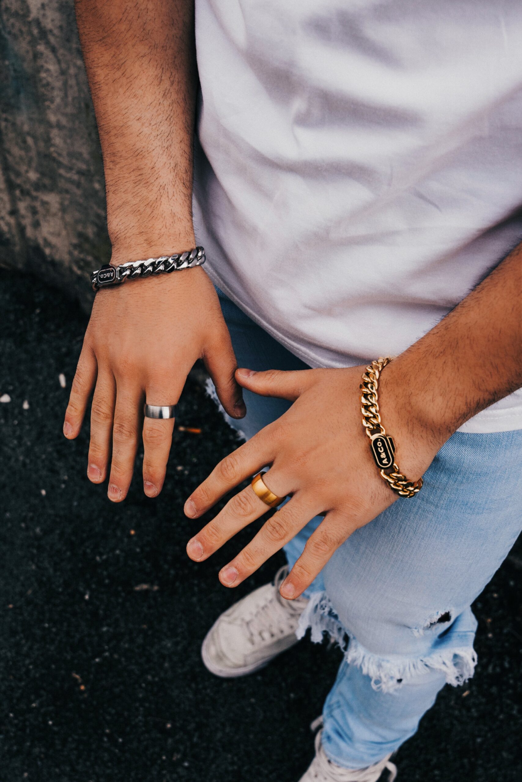 Mens rings and bracelets shop