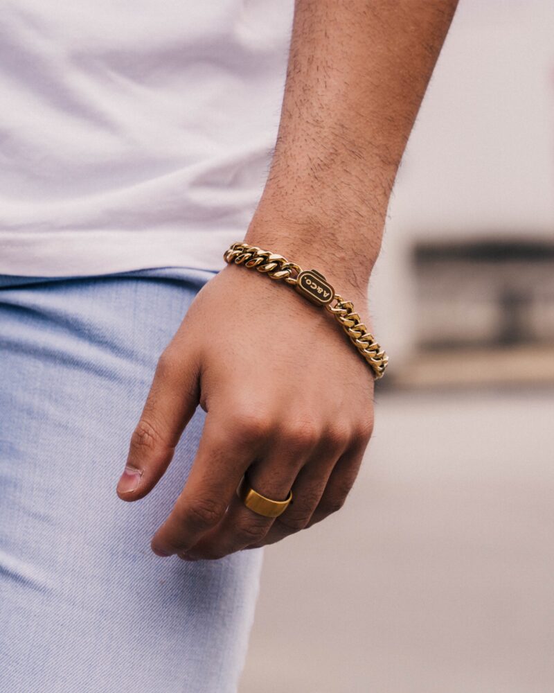 Mens Gold Bracelet