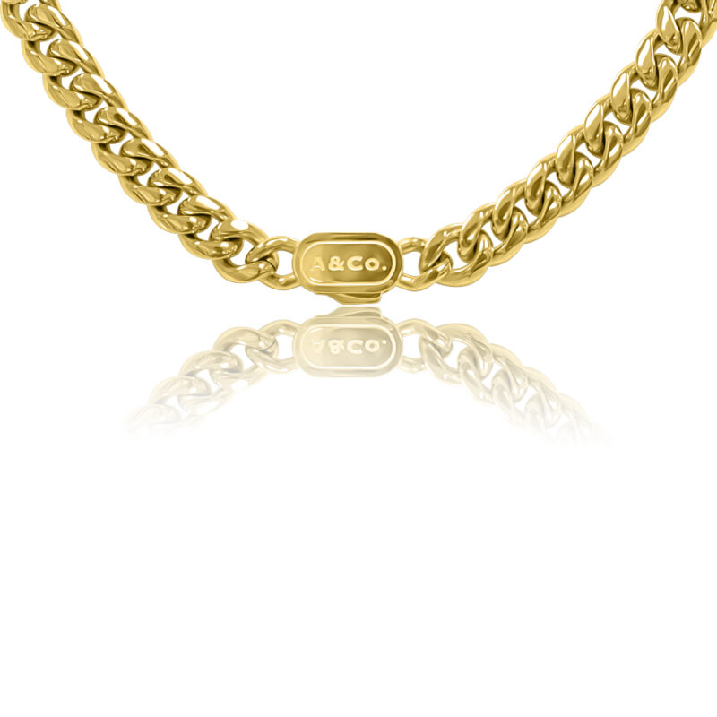 Cuban Necklace | Gold | Stylish | Alfred & Co. London