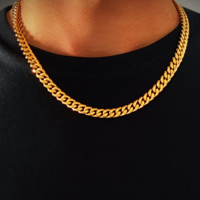 Men's Gold Chains + Necklaces