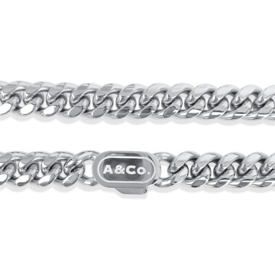 Mens Silver Cuban Chain - Harlem