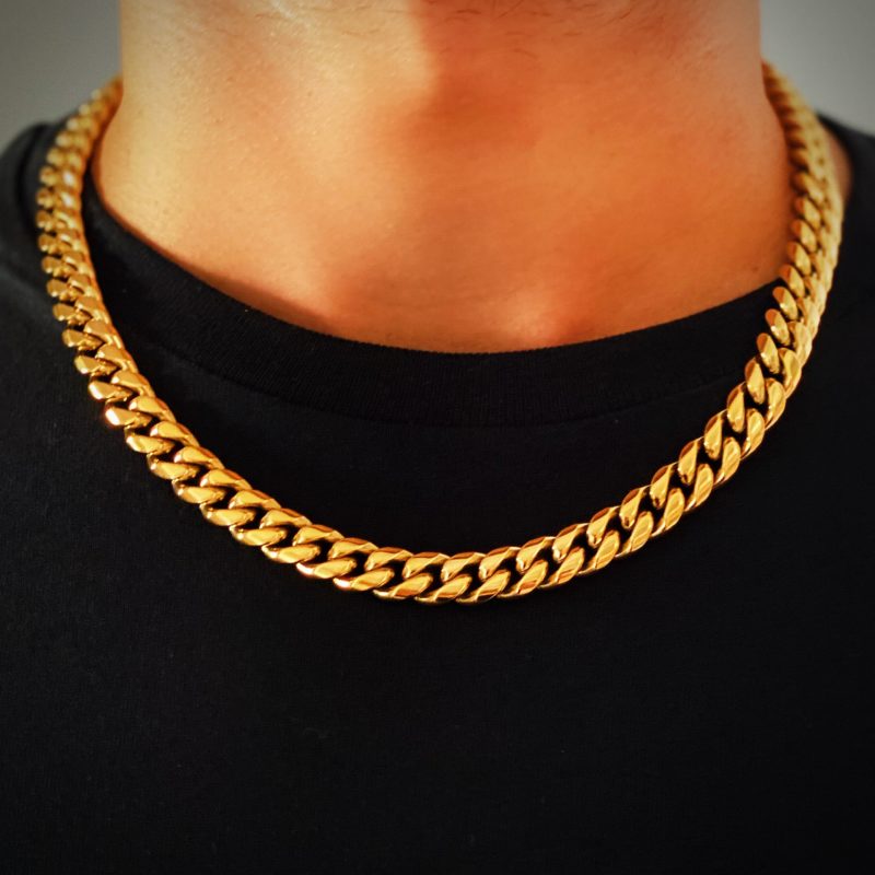 Mens Gold Chain Necklace Brooklyn