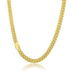 Gold Necklace | Cuban | 8mm Width | Miami