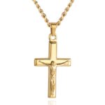 Gold Crucifix Necklace