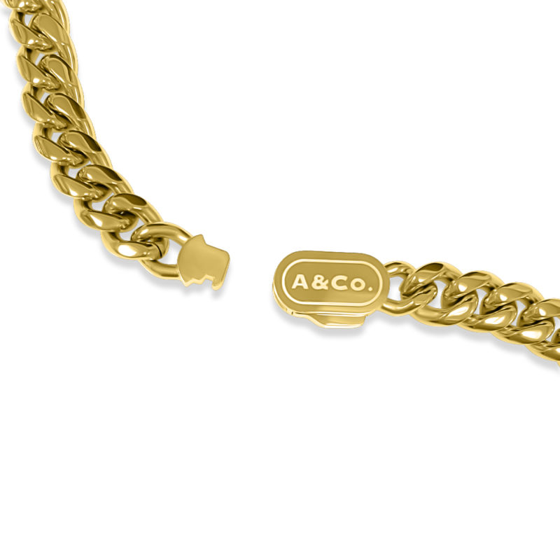 Gold Chain Necklace Cuban