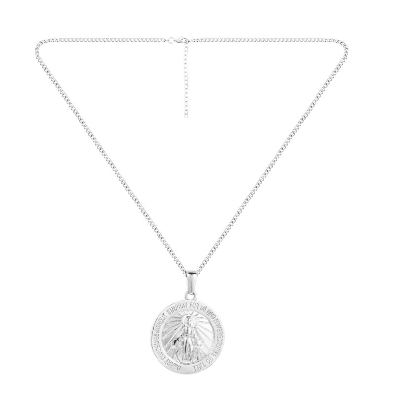 SAINT MARY NECKLACE SILVER