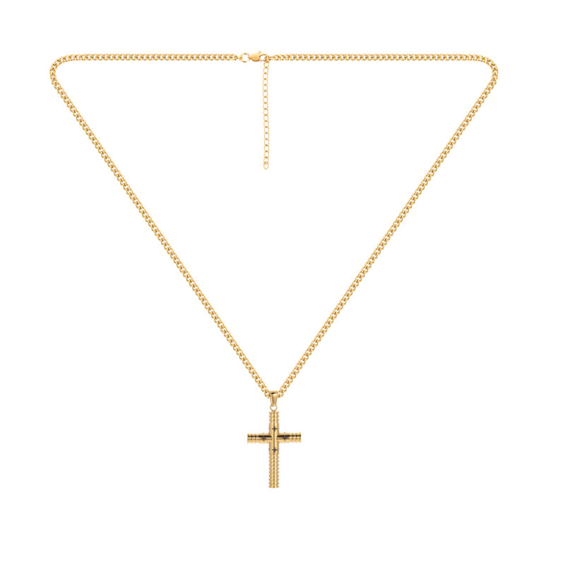 Gold Cross Necklace