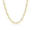 Gold Chain Necklace | 5mm Width | Figaro