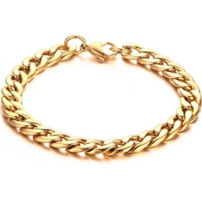 Gold Cuban Bracelet