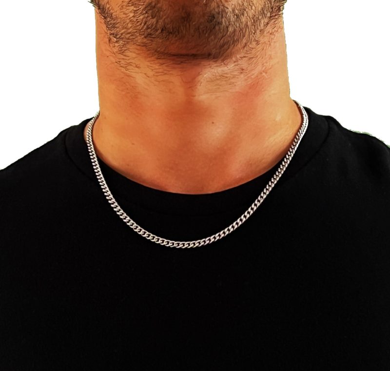Mens Thin Chain Necklace