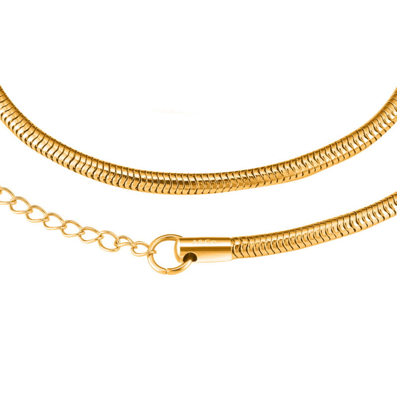 Gold Chain Necklace 3mm Width