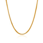 SNAKE CHAIN (GOLD) | 3MM WIDTH