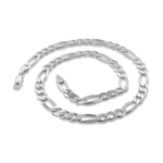 Silver Figaro Necklace