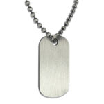 ID TAG NECKLACE | STERLING SILVER