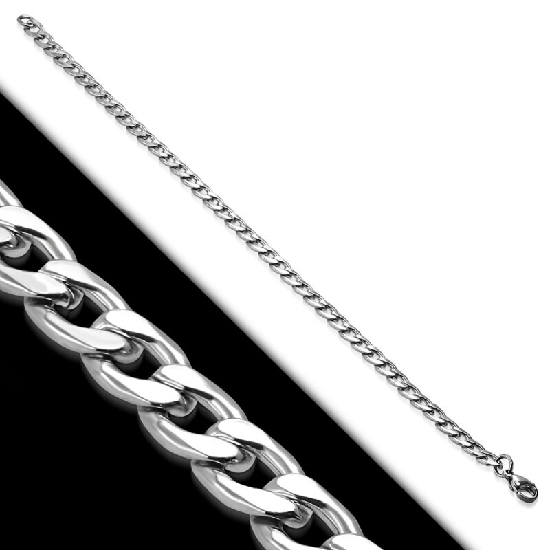 CUBAN BRACELET (SILVER) | 4mm Width | CUBANSKINNY - Image 4