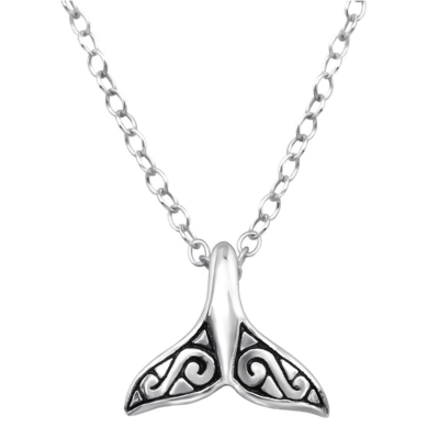 Silver Dolphin Necklace