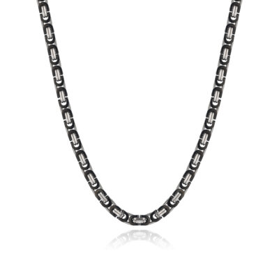 Byzantine Chain Silver Black