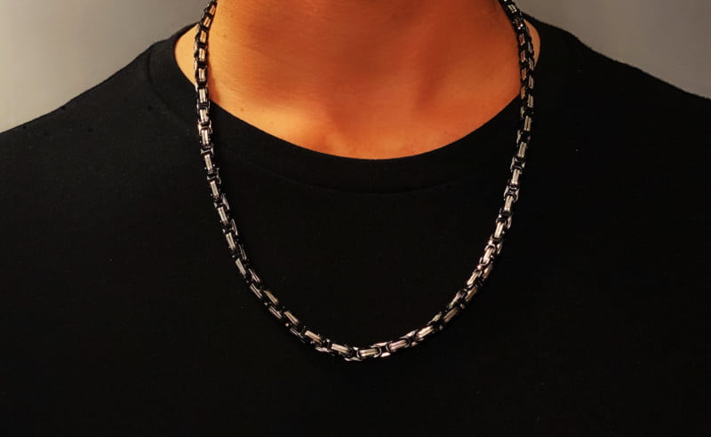 Buy Police Black-Plated Docile Shiny Cuban Chain Necklace for Men Online At  Best Price @ Tata CLiQ