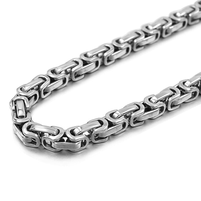 Mens Necklace - Byzantine Style - Free 