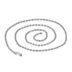 Silver-TONE Necklace Bead Style