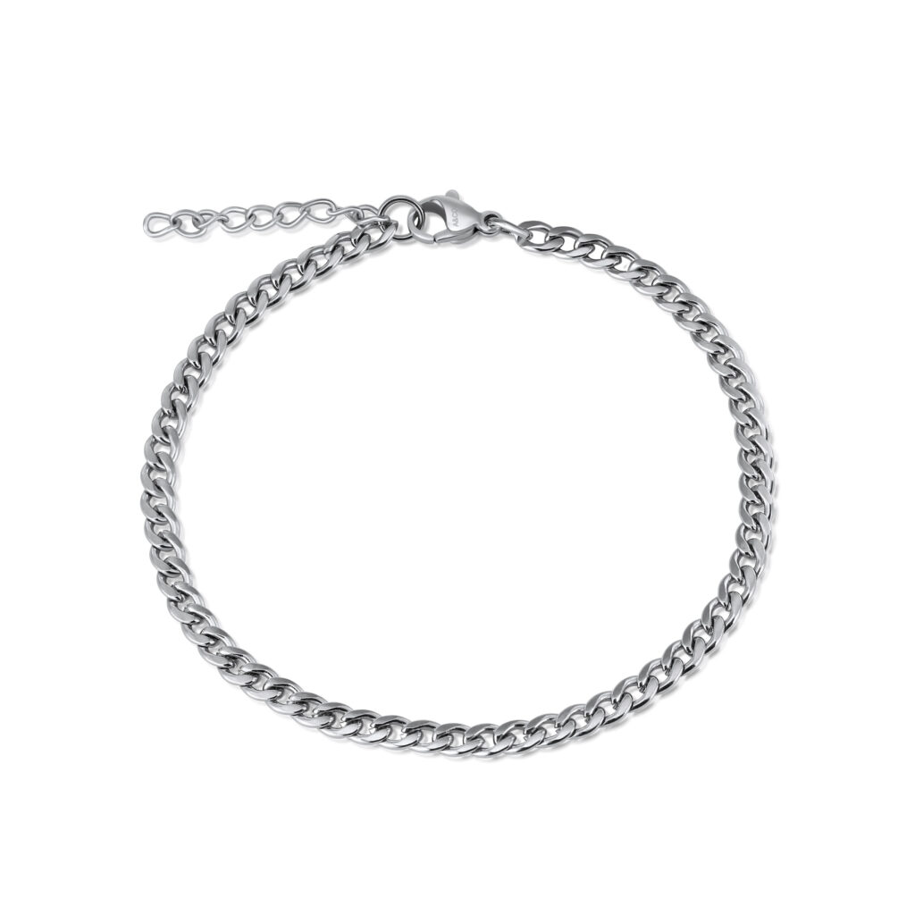 Silver Skinny Bracelet - CubanSkinny