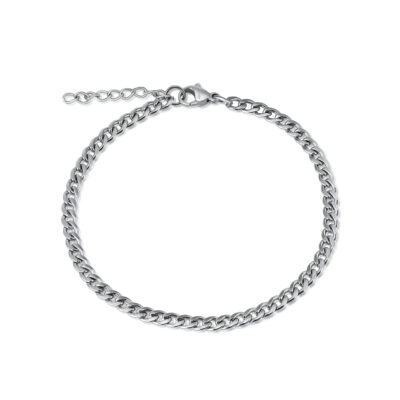 Silver Skinny Bracelet - CubanSkinny
