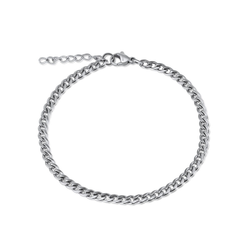 Silver Skinny Bracelet - CubanSkinny