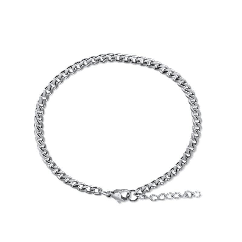 Silver Skinny Bracelet - CubanSkinny