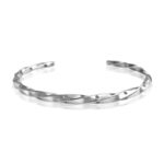 Torque Bangle Silver