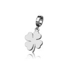 Four Leaf Clover Charm | Sterling Silver