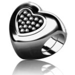 Love Heart Charm | Sterling Silver