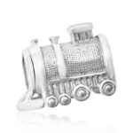 Train Charm | Sterling Silver