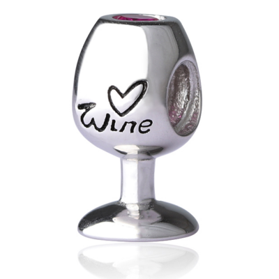 Wine Glass Charm