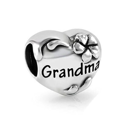 Grandma Heart Charm