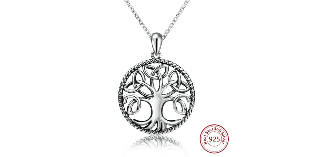 Silver Mulberry Tree Necklace | Womens Necklace - Image 6