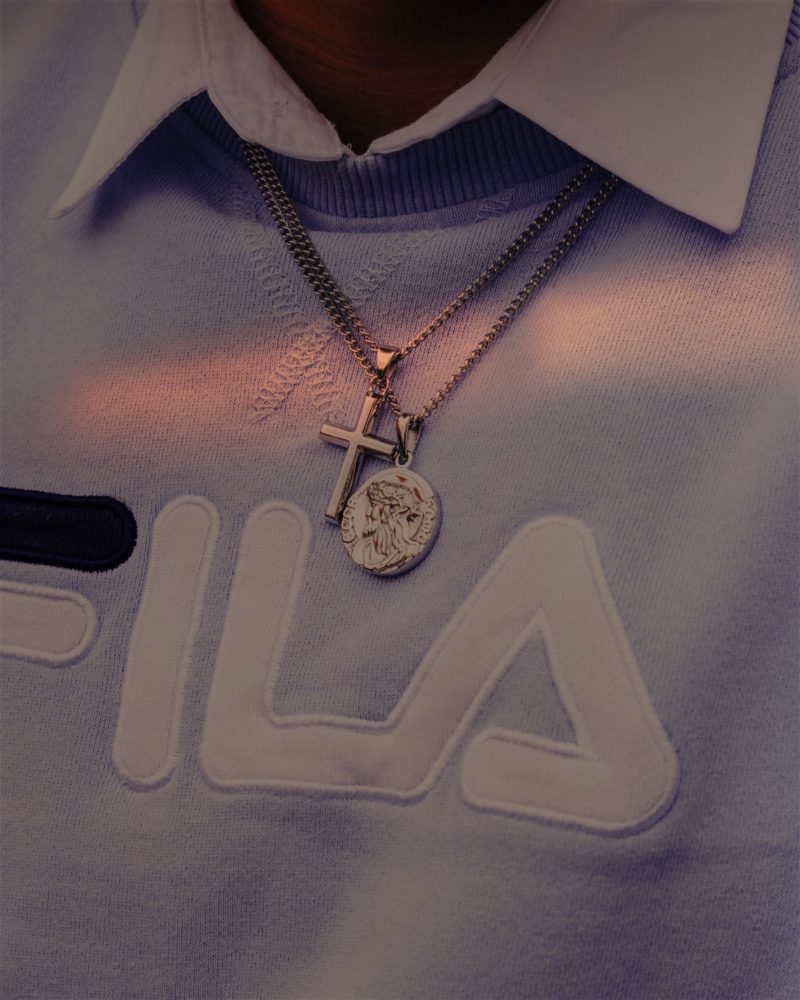Zeus Pendant Necklace Silver