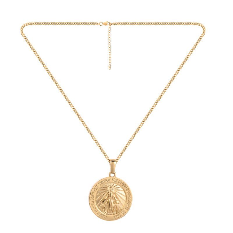 SAINT MARY NECKLACE GOLD