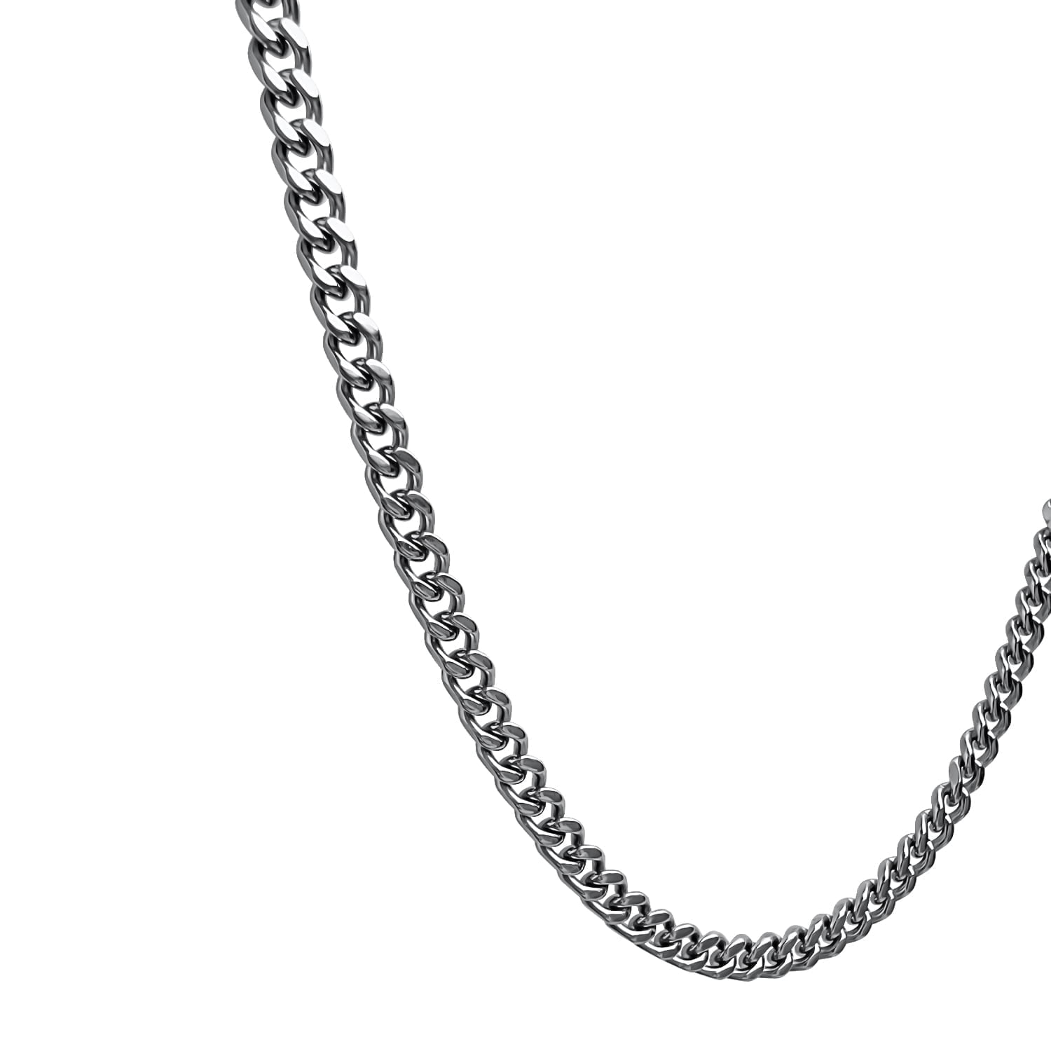 Alfred & Co. London Men's Curb Chain Necklace