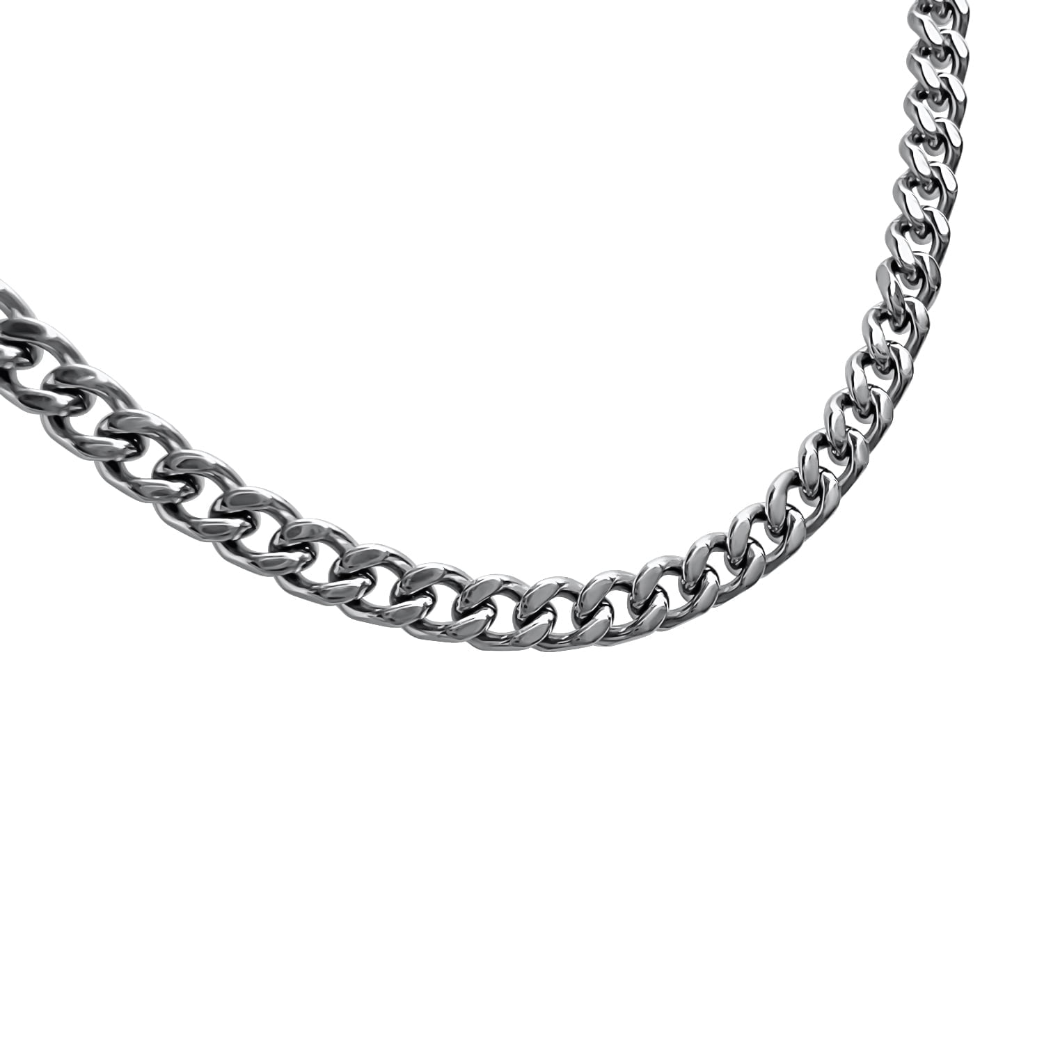 Alfred & Co. London Men's Curb Chain Necklace