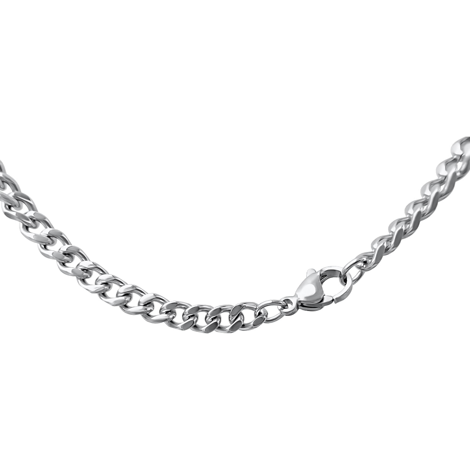 Alfred & Co. London Men's Curb Chain Necklace