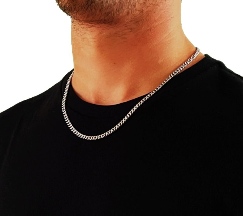 Mens Thin Chain Necklace